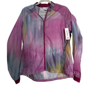 NWT New Balance Women's LARGE First Tennis Jacket Warm up Running Athleisure